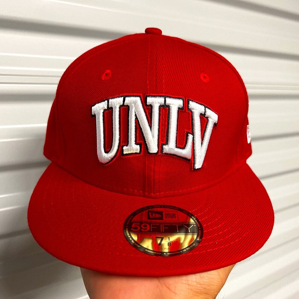 Las Vegas Rebels UNLV Red Fitted Hat - New